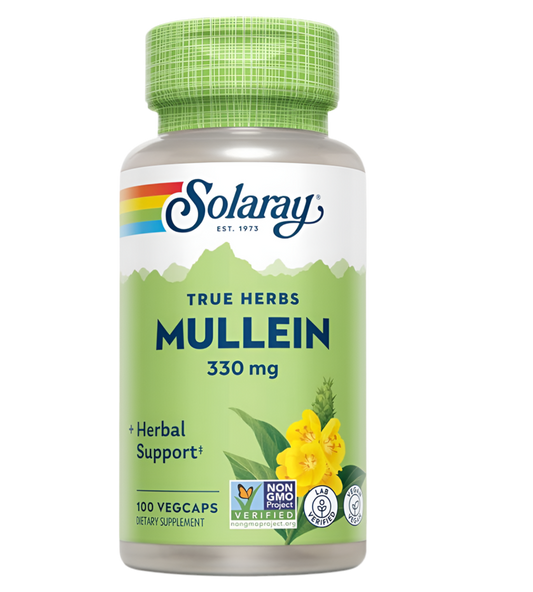 SOLARAY Mullein Leaf 330 mg