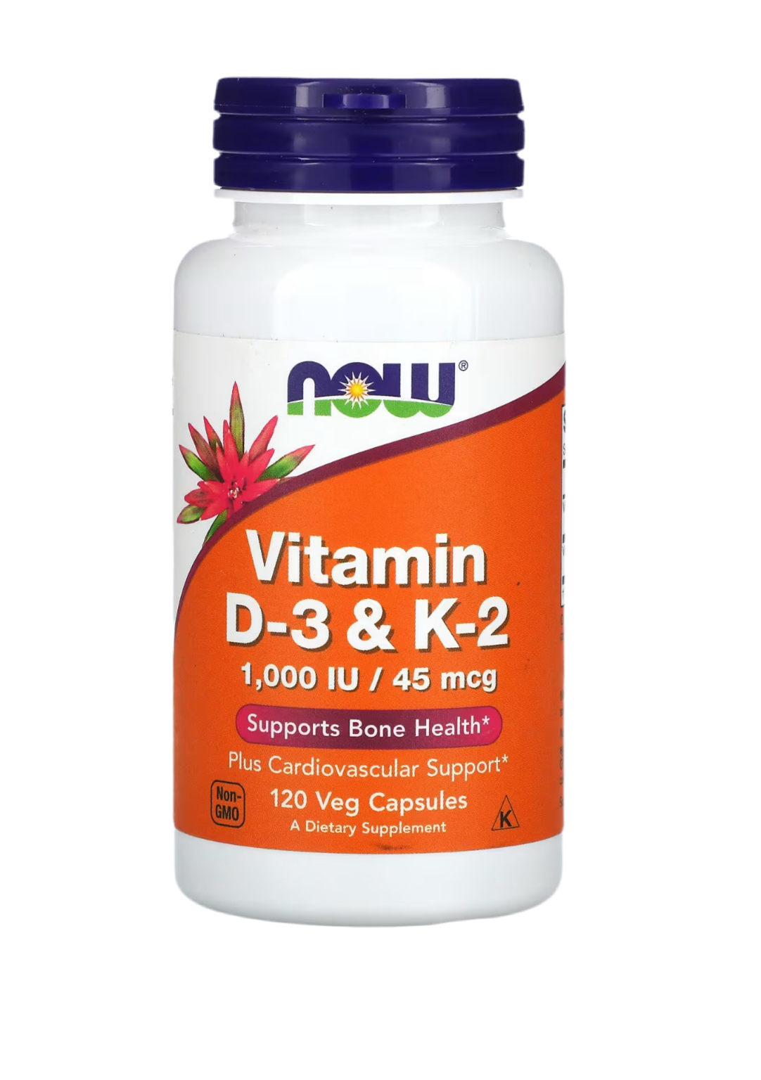 NOW Vitamin D3 & k2