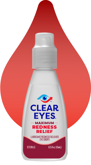 Clear Eyes Maximum Redness Eye Relief Lubricant Eye Drops