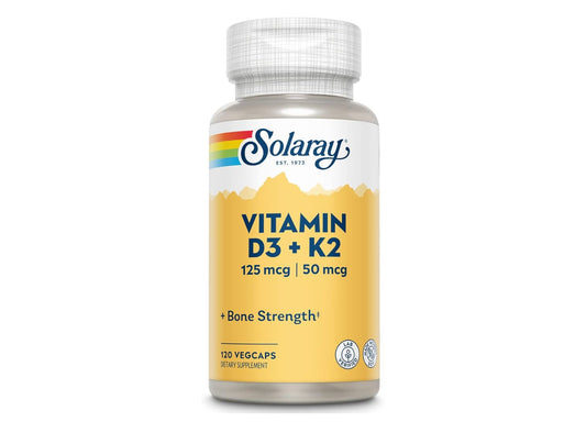 Solaray Vitamin D3 + K2