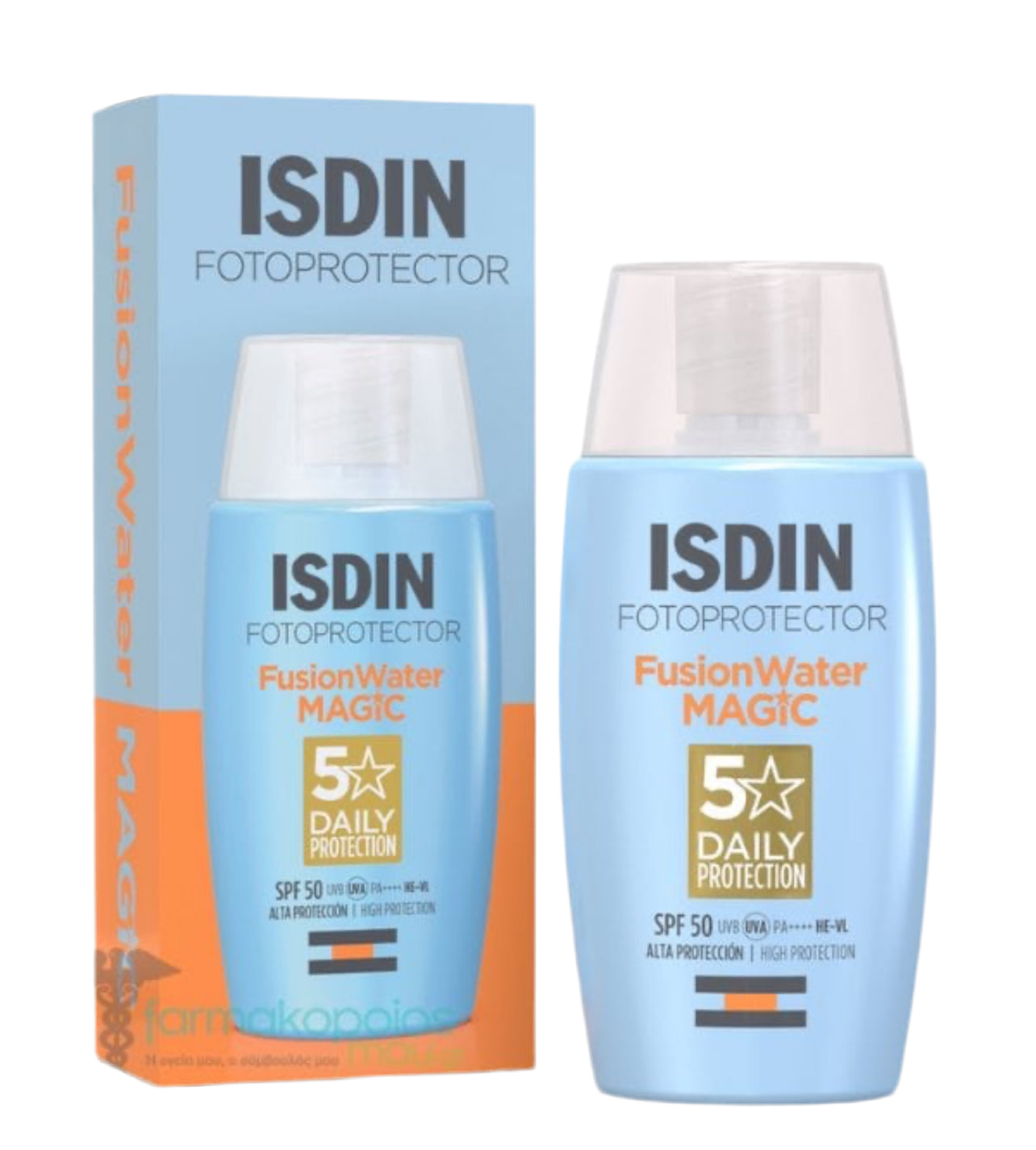 ISDIN Sunscreen Fotoprotector Fusion Water Magic SPF50, 50ml