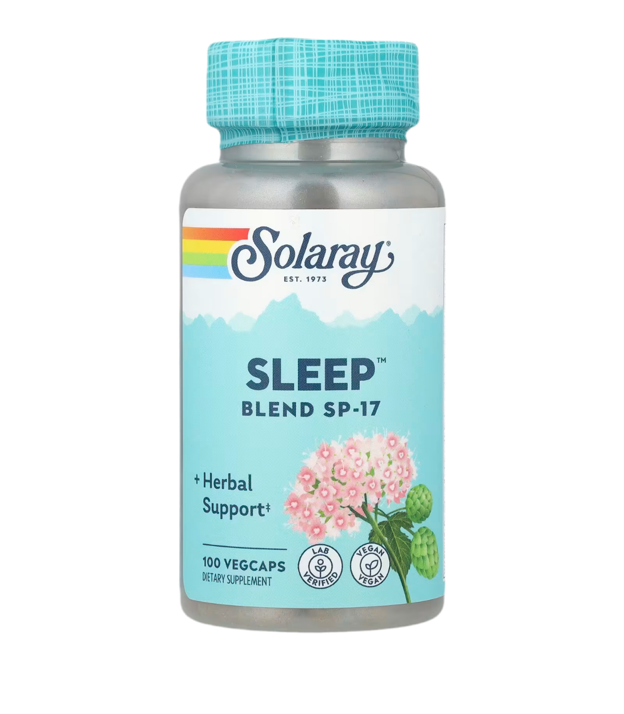 Solaray Sleep Blend SP-17 – Herbal Sleep Support – 100 VegCaps