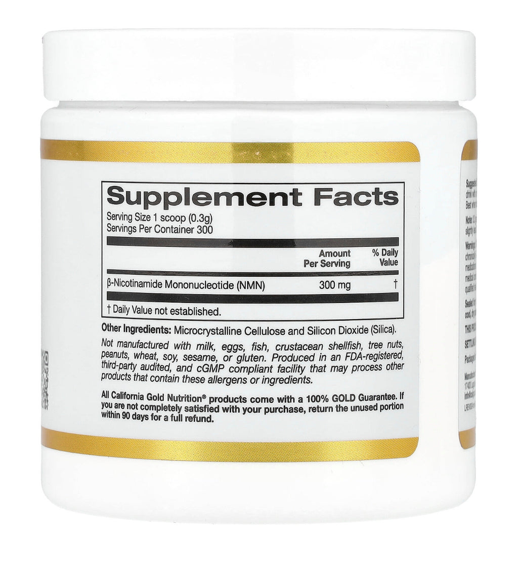 NMN Powder California Gold Nutrition®