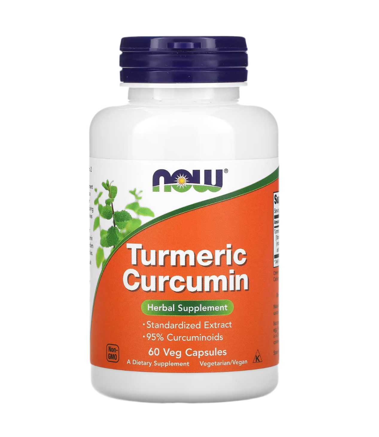 Turmeric Curcumin NOW - 60 Veg Capsules