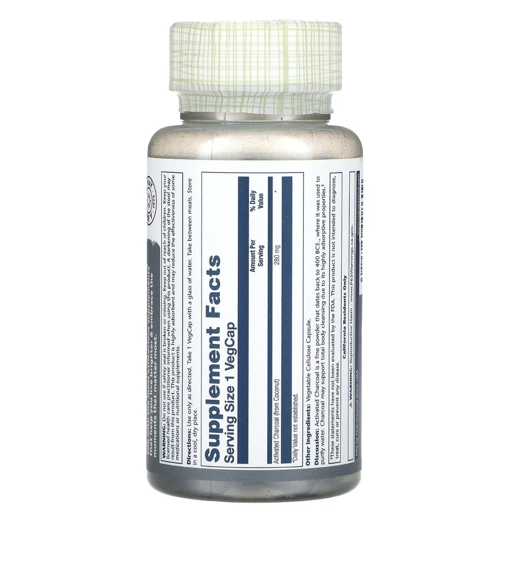 Activated Charcoal Solaray