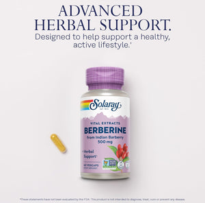 Berberine Solaray Glucose Support 500mg