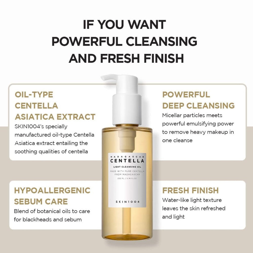 CENTELLA LIGHT CLEANSING OIL