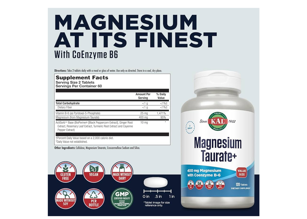 Magnesium Taurate+