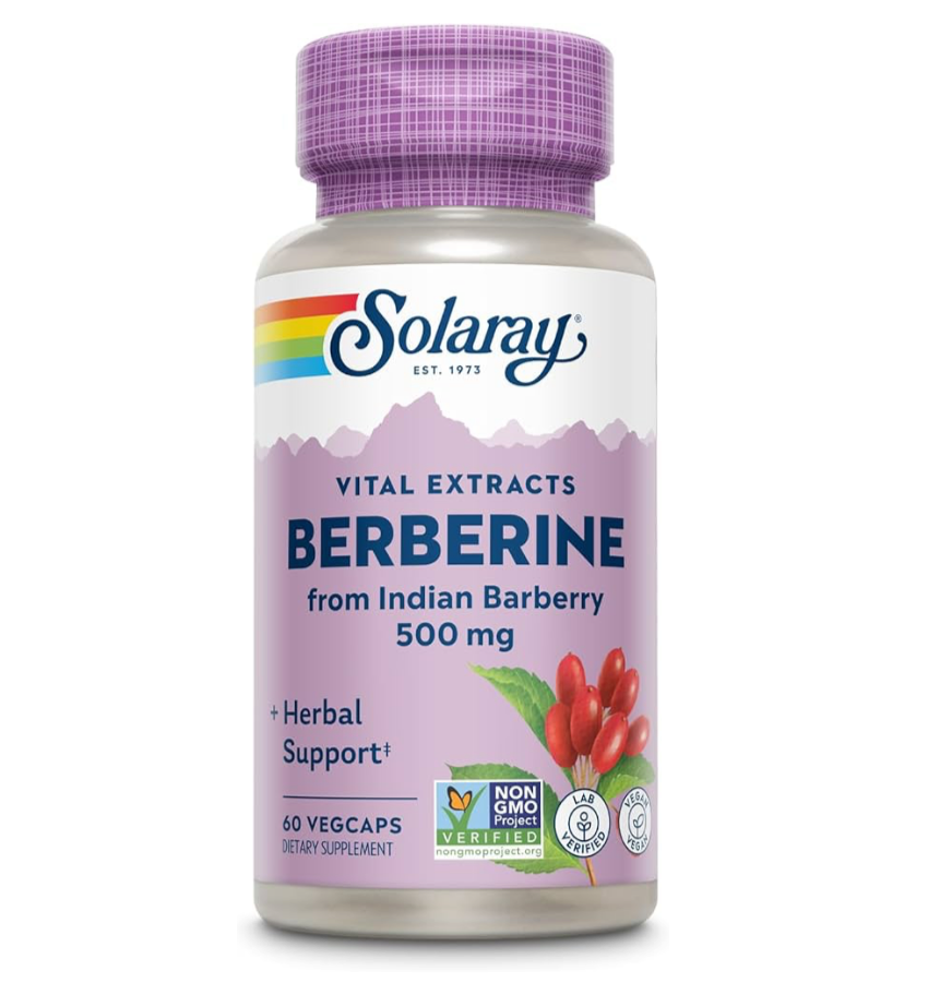 Berberine Solaray Glucose Support 500mg