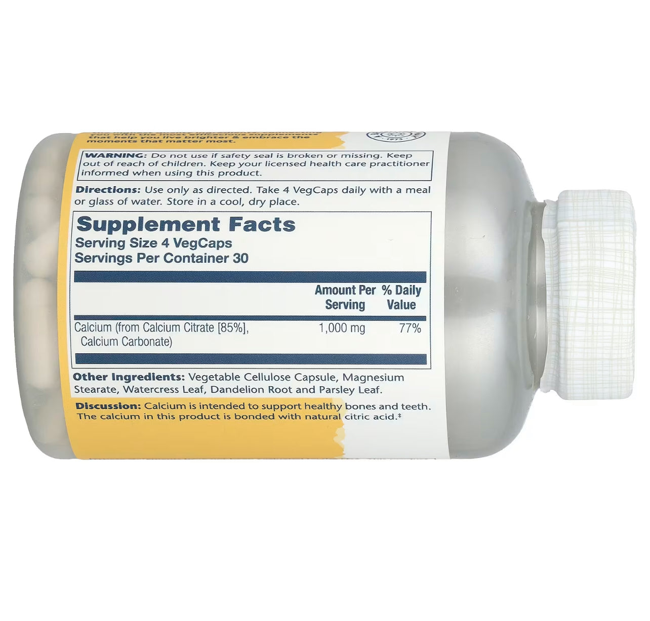 Calcium Citrate Solaray