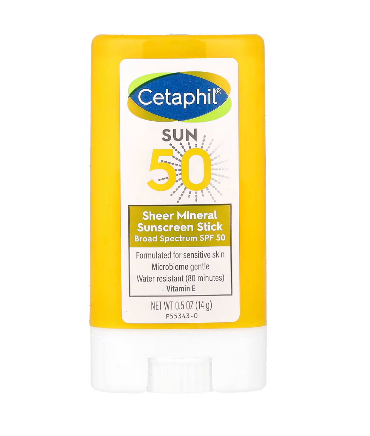 Cetaphil Sheer mineral Sunscreen Stick - SPF50