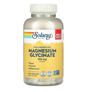 Magnesium Glycinate 350mg - Solaray