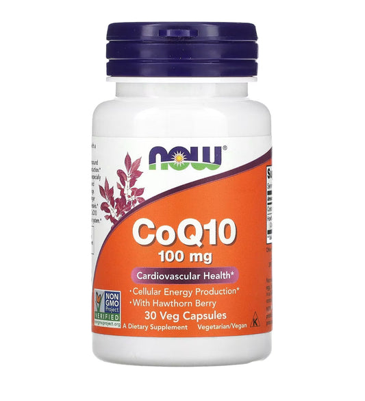 Coq10 100mg 30 capsules