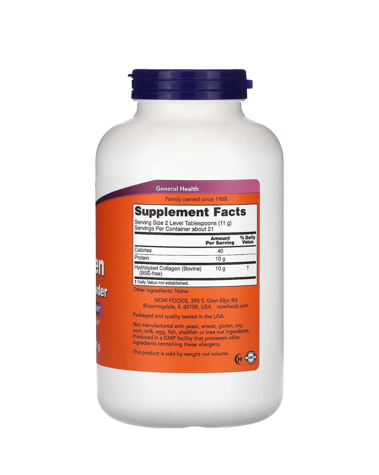 NOW Foods, Collagen Peptides Powder, 8 oz (227 g)