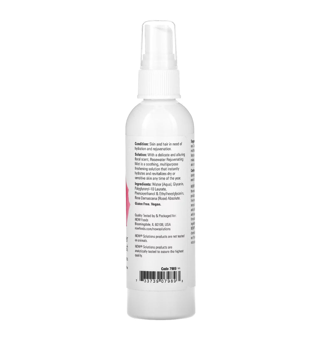 Rosewater Rejuvenating Mist - NOW