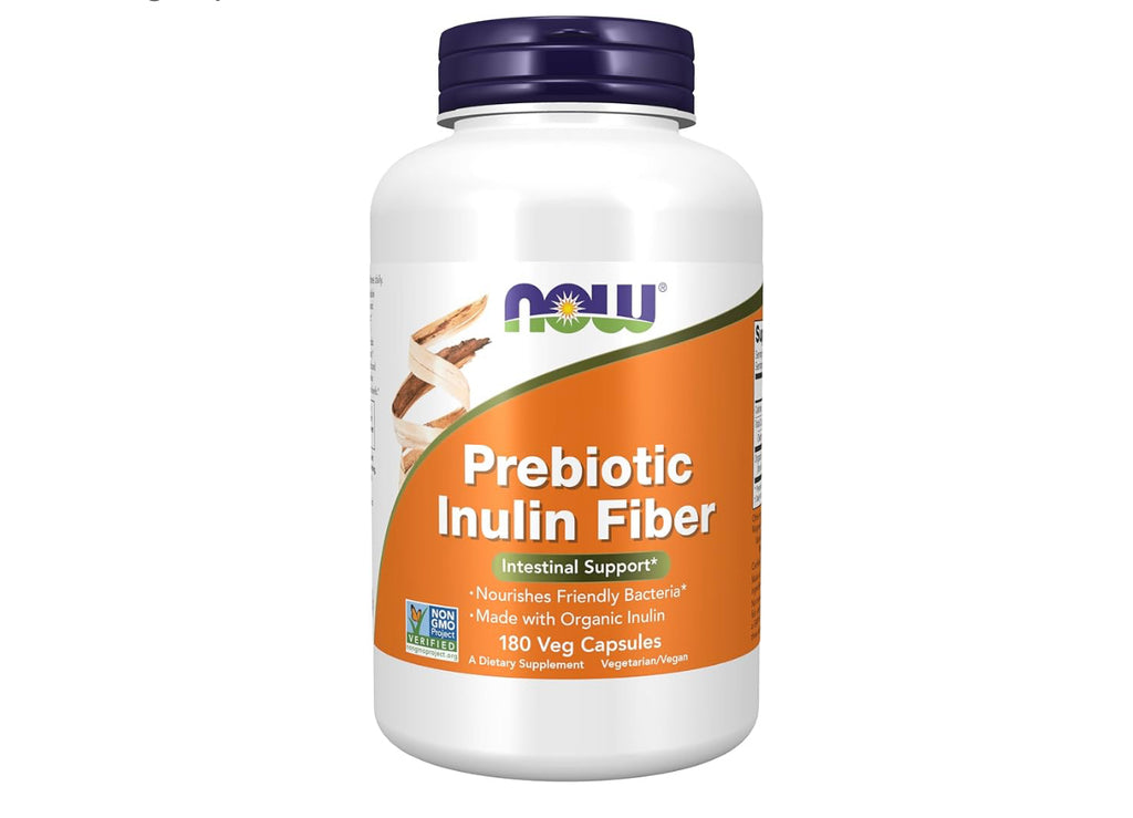 Prebiotic Inulin Fiber NOW