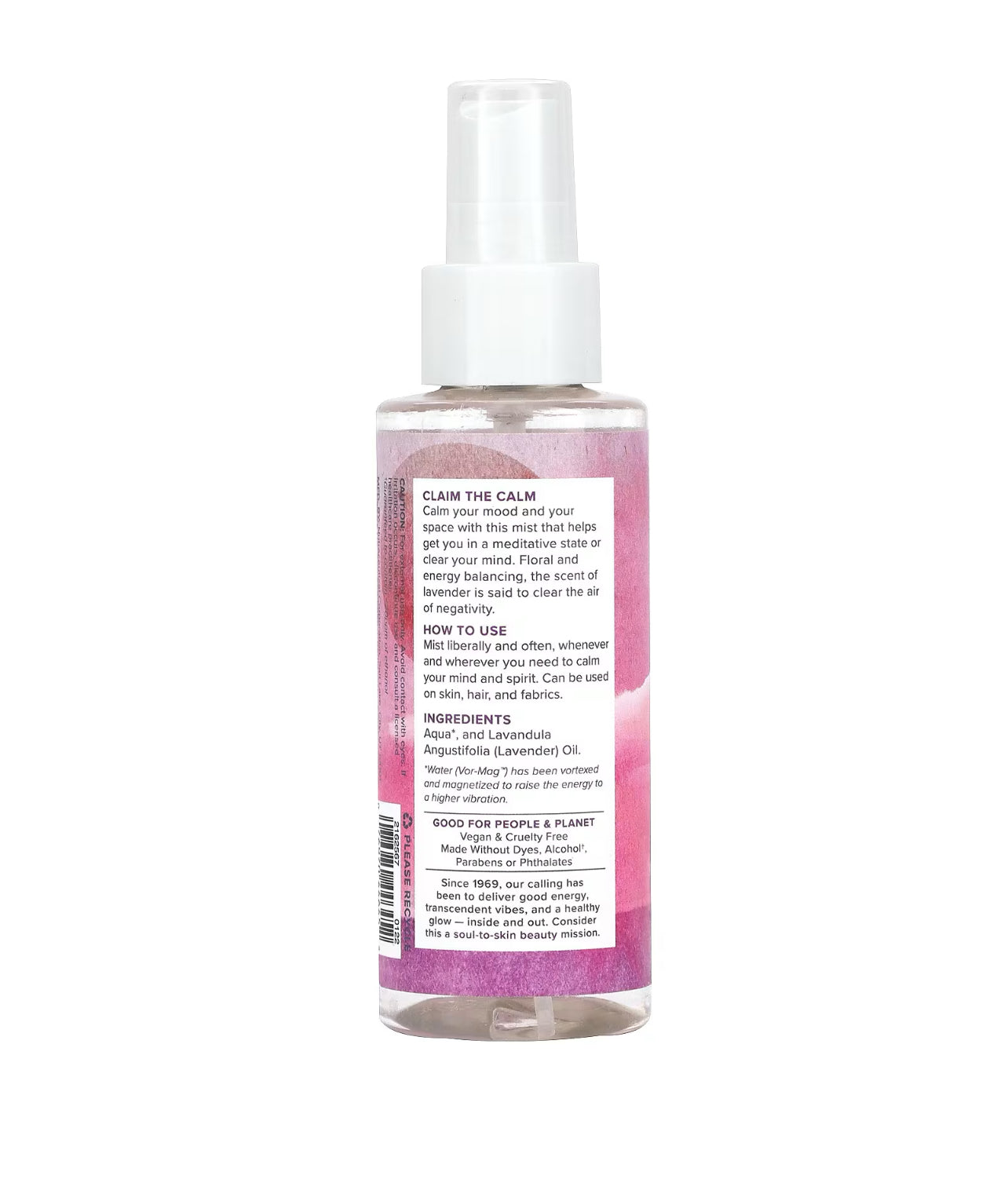Lavender Water Calming Spray - Heritage Store