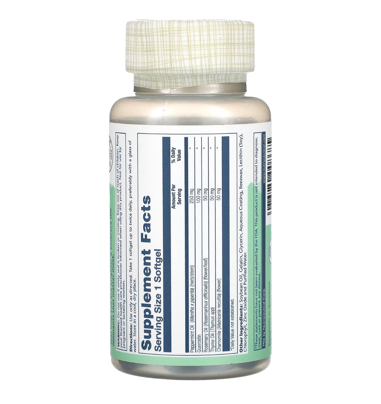 Peppermint oil Solaray
