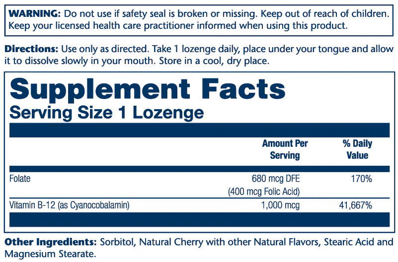 Vitamin B-12 1000mcg