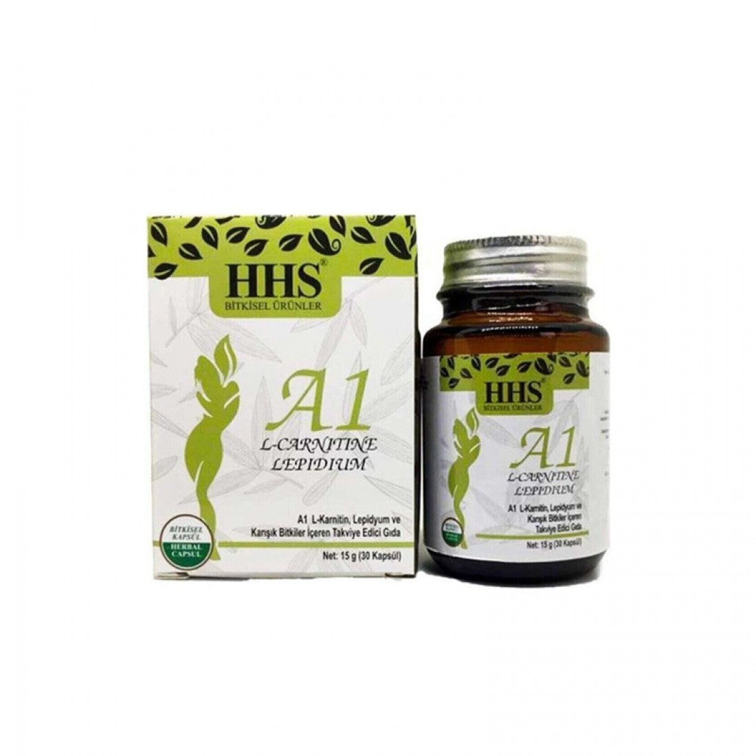 HHS A1 L-Carnitine Lepidium 30 Capsules