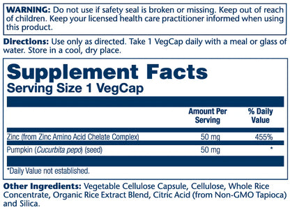 Zinc 50mg Solaray